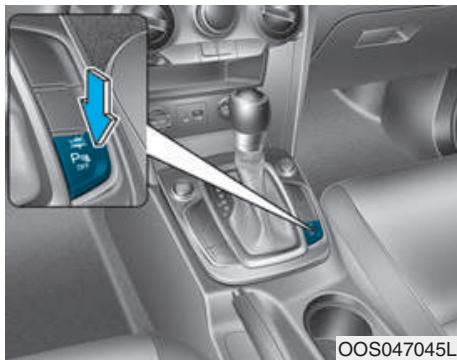 HYUNDAI Kona (2017-2020) - Pour désactiver le système d'aide au stationnement (marche arrière) (le cas échéant) - 1