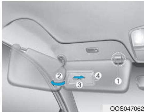 HYUNDAI Kona (2017-2020) - Pare-soleil - 1