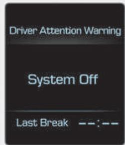 HYUNDAI Kona (2017-2020) - Affichage du niveau d'attention du conducteur - 1
