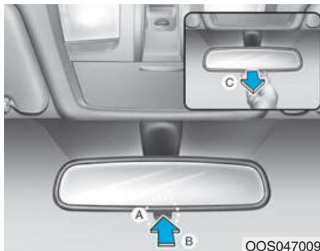 HYUNDAI Kona (2017-2020) - Rétroviseur jour/nuit (le cas échéant) - 1