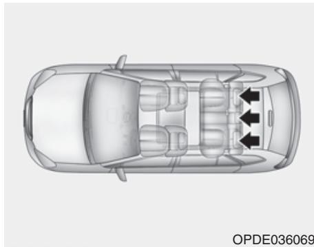 HYUNDAI Kona (2017-2020) - Appuie-tete des sièges arrrière - 1
