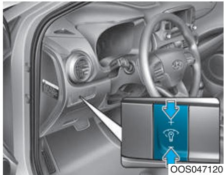 HYUNDAI Kona (2017-2020) - Éclairage du tableau de bord - 1