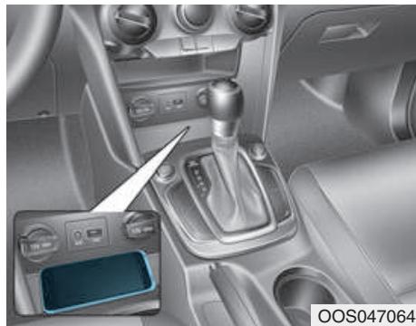 HYUNDAI Kona (2017-2020) - Chargeur sans fil pour téléphone portable (le cas échéant) - 1