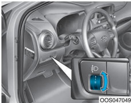 HYUNDAI Kona (2017-2020) - Dispositif de mise à niveau des phares (le cas échéant) - 1