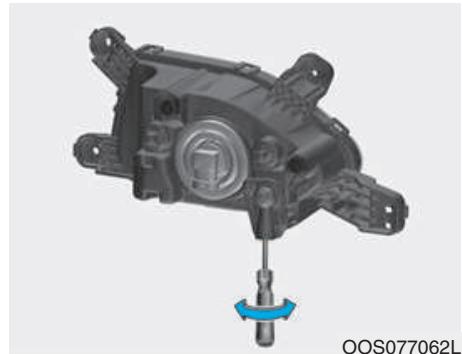 HYUNDAI Kona (2017-2020) - Orientation des feuix antibrouillard avant - 1