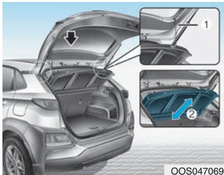HYUNDAI Kona (2017-2020) - Plage arrête (le cas échéant) - 1