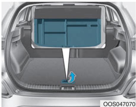 HYUNDAI Kona (2017-2020) - Plateau à bagages (le cas échéant) - 1