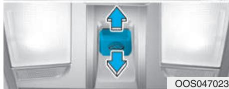 HYUNDAI Kona (2017-2020) - Inclinaison du toit ouvrant - 2