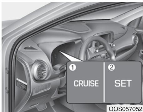 HYUNDAI Kona (2017-2020) - RÉGULATEUR DE VITESSE (LE CAS ÉCHÉANT) - 1