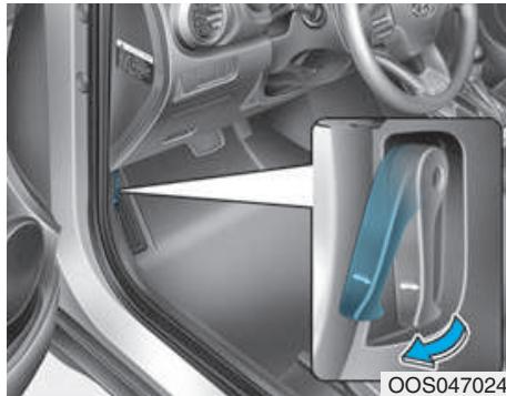 HYUNDAI Kona (2017-2020) - Ouverture du capot - 1
