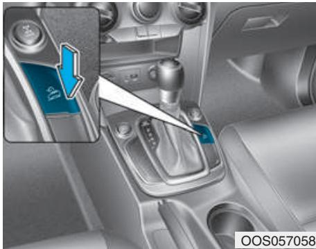 HYUNDAI Kona (2017-2020) - Commande de freinage en descente (DBC) (le cas échéant) - 1