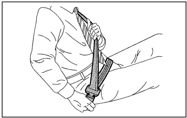 Hummer H2 (2007) - Position du conducteur Ceinture-baudrier - 2