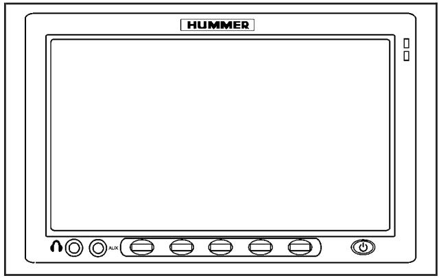 Hummer H2 (2007) - Haut-parleurs du véhicule - 1