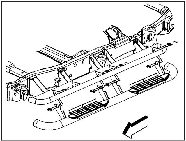 Hummer H2 (2007) - Marchepieds en U - 5