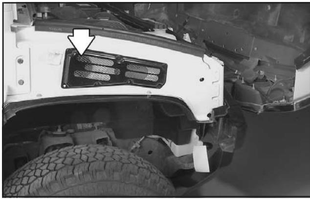 Hummer H2 (2007) - Filtre à air du moteur - 1