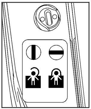 Hummer H2 (2007) - Portes arrière avec verrouillage de sécurité pour les enfants - 1