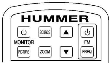 Hummer H2 (2007) - Affichage des réglages par défaut du lecteur de DVD - 1