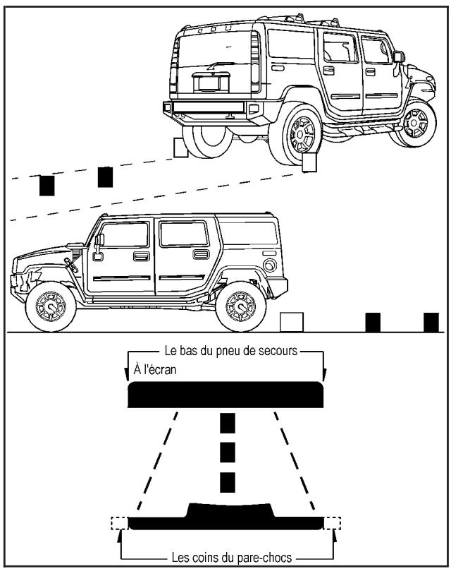 Hummer H2 (2007) - Zone affichée à l'écran - 2