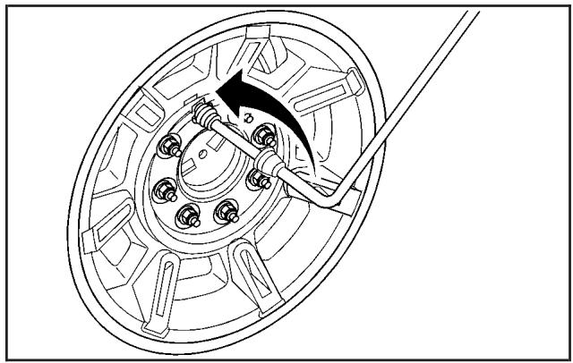 Hummer H2 (2007) - Dépose de la roue de secours (SUV) - 3