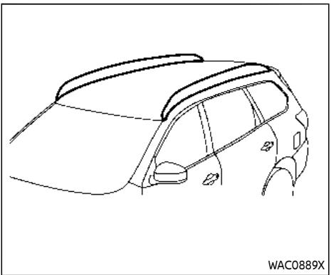 NISSAN Rogue (2022) - GALERIE DE TOIT (si le véhicule en est équipé) - 1