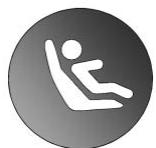 Buick Encore (2019) - Emplacements de l'ancrage inférieur et de l'ancrage de sangle supérieure - 2