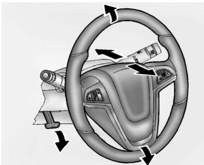 Buick Encore (2019) - Réglage de volant de direction - 1