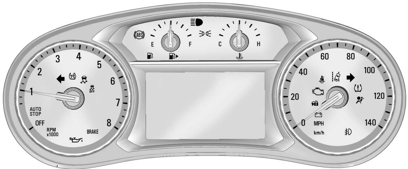 Buick Encore (2019) - Combé d'instruments - 2