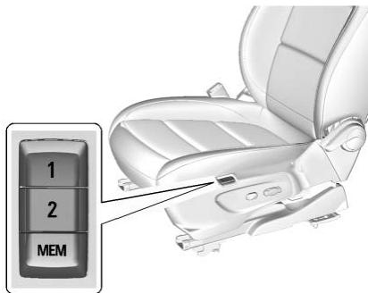 Buick Encore (2019) - Sièges à mémoire - 1