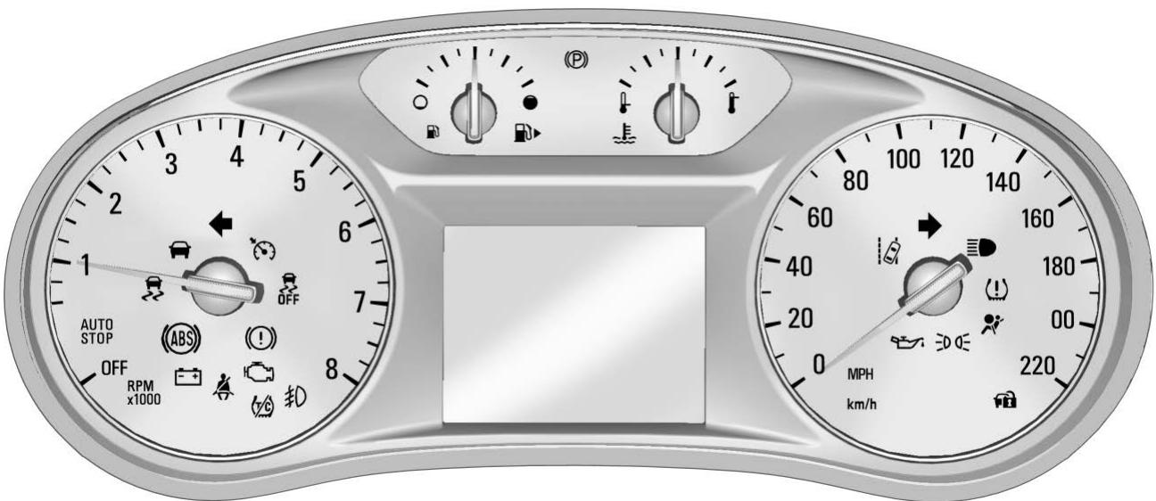 Buick Encore (2019) - Combé d'instruments - 1