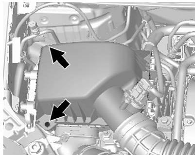 Buick Encore (2019) - Comment inspector le filtré à air du moteur - 2