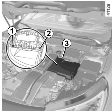 RENAULT Talisman (2015-2020) - Démarrage avec la batterie d'un autre vehicule - 1