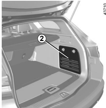 RENAULT Talisman (2015-2020) - Rangement du bloc à outils - 1