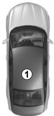 RENAULT Talisman (2015-2020) - DÉMARRAGE, ARRÊT DU MOTEUR : vehicule avec carte RENAULT (1/3) - 1