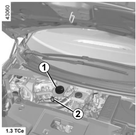 RENAULT Talisman (2015-2020) - NIVEAU D'HUILMEOTEUR:appoint, replissage, vidange moteur (1/3) - 1