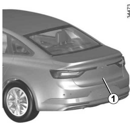 RENAULT Talisman (2015-2020) - COFFRE À BAGAGES : version 4 portes (1/3) - 3
