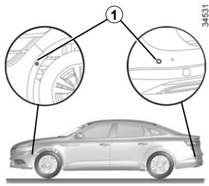 RENAULT Talisman (2015-2020) - AVERTISSEUR D'ANGLE MORT (1/4) - 2
