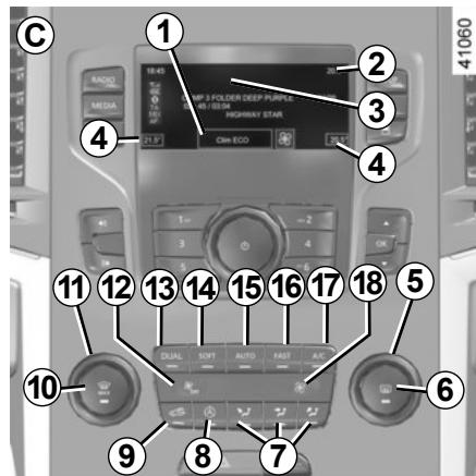 RENAULT Talisman (2015-2020) - Commandes B et C - 1
