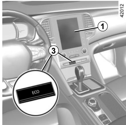 RENAULT Talisman (2015-2020) - Accès au menu - 1