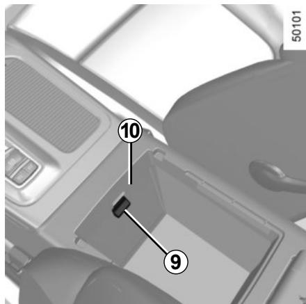 RENAULT Talisman (2015-2020) - Compartment de rangement de la console centrale 7 et 8 - 1
