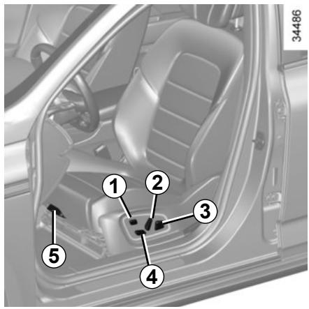 RENAULT Talisman (2015-2020) - SIÉGES AVANT À COMMANDES ELECTRIQUES (1/2) - 1