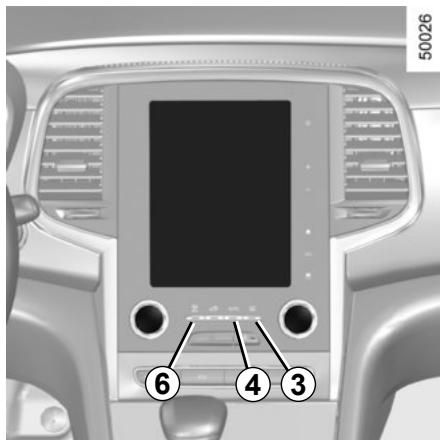 RENAULT Talisman (2015-2020) - CLIMATISATION AUTOMATIQUE : Commandes A (3/5) - 1