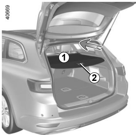 RENAULT Talisman (2015-2020) - CACHE-BAGAGES (1/2) - 1