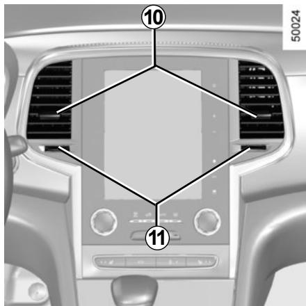 RENAULT Talisman (2015-2020) - AERATEURS : sorties d'air (2/2) - 1