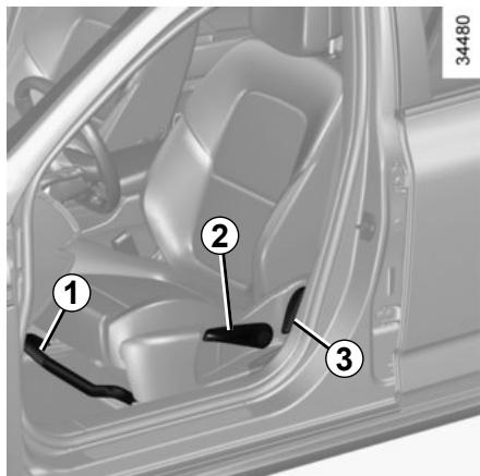 RENAULT Talisman (2015-2020) - SIÉGES AVANT À COMMANDES MANUELLES (1/2) - 1