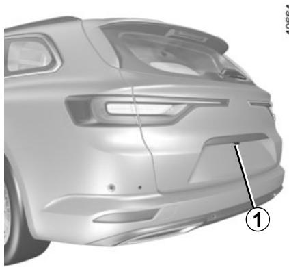 RENAULT Talisman (2015-2020) - COFFRE À BAGAGES : version break (1/2) - 1
