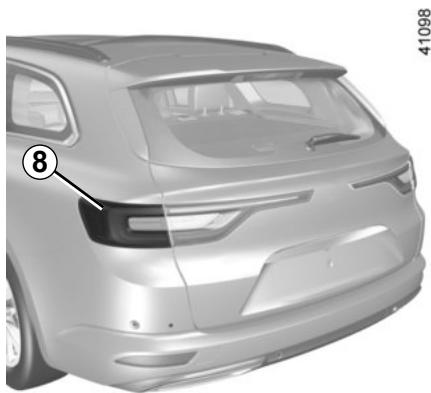 RENAULT Talisman (2015-2020) - FEUX ARRIÈRE ET LATERAUX : remplacement des lampes (3/4) - 1