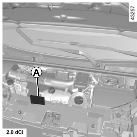 RENAULT Talisman (2015-2020) - PLAQUES D'IDENTIFICATION MOTEUR (2/2) - 5