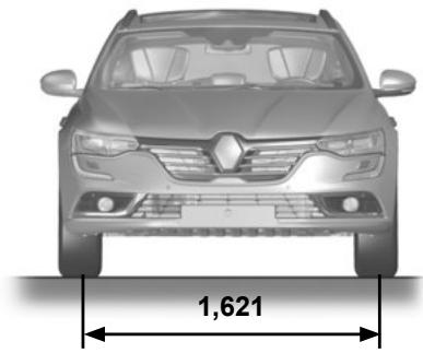 RENAULT Talisman (2015-2020) - DIMENSIONS (en metres) (2/2) - 2