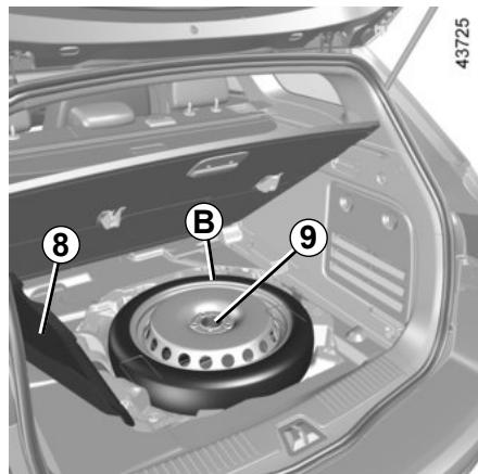 RENAULT Talisman (2015-2020) - CREVAISON, ROUE DE SECOURS (3/3) - 3