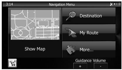 SUBARU BRZ (2016) Système de navigation - Affichage de l'intégralité de l'itinéraire sur la carte - 2